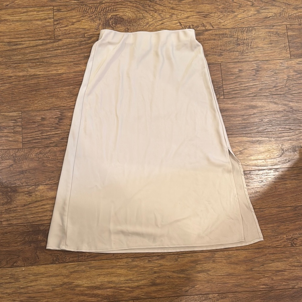 A New Day Silk Skirt